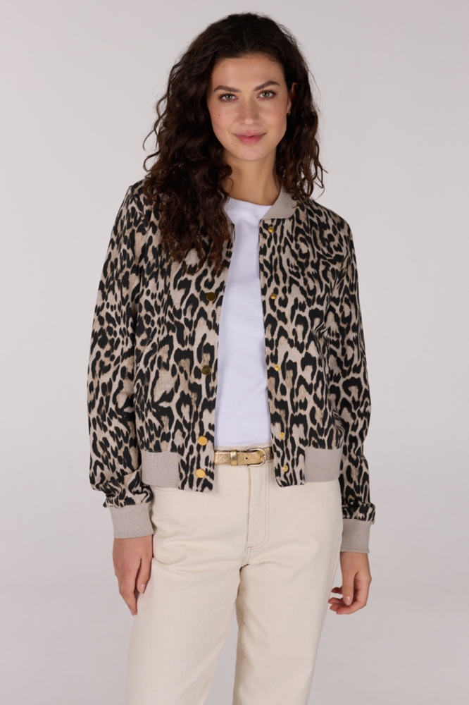 SONJA SS25 JASJE HVA 274 BOMBER 000130 SAND